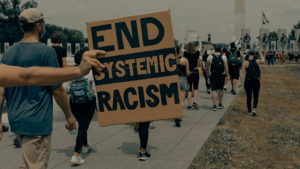 anti-racism rally