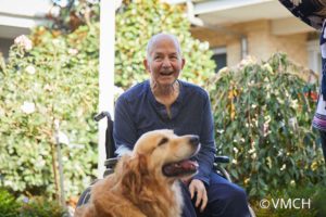 Dog as the best form of therapy for aged care residents