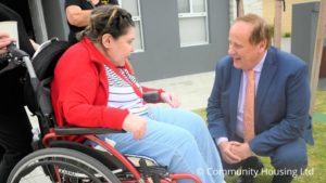 purpose-built homes for disabled people