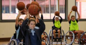 wheelchair ball sports