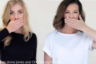 Daughter Anne Jones and CEO Tracey Morris